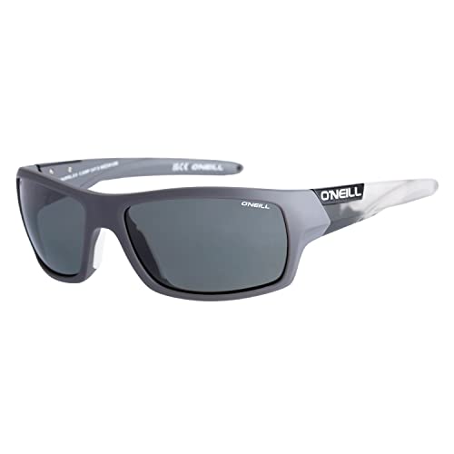 ONeill ONS Barrel 2.0 Polarised Sunglasses - Matte Grey/Solid Smoke von O'Neill