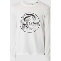 ONeill Regular Fit Longsleeve mit Logo in Weiss, Größe L von O'Neill