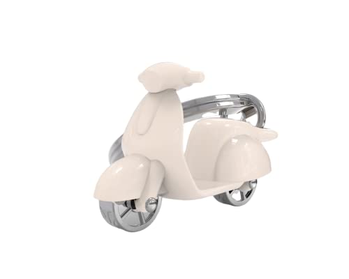 METALMORPHOSE – Schlüsselanhänger Scooter Dolce Vita beige – MTM999-06, Beige, Taille unique von O meta[l]morphose