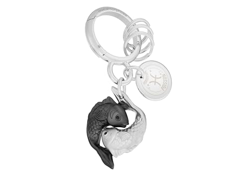 METALMORPHOSE - Schlüsselanhänger Charms Sternzeichen Fische - Sternbild Fische - Geschenk für Männer, Frauen und Kinder von O meta[l]morphose