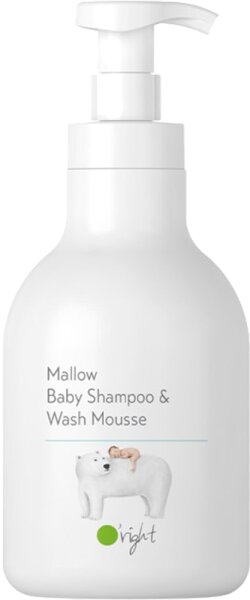 O'right Mallow Baby Shampoo & Wash Mousse 650 ml O'right Mallow Baby Shampoo & Wash Mousse 650 ml von O'right