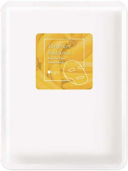 O'right Sorghum Radiance Banana Fiber Sheet Mask 25 ml von O'right