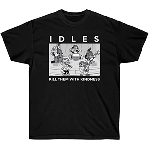 NAKU Idles Kill Them with Kindness Vintage t-Shirt,Idles Band t Shirt Black Black M Black M NAKU Idles Kill Them with Kindness Vintage t-Shirt,Idles Band t Shirt Black Black M Black M von O’say