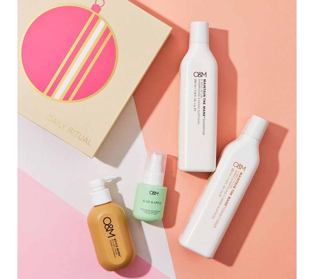 O&M Haarpflege-Set Daily Ritual Gift Set, 4-tlg. von O&M