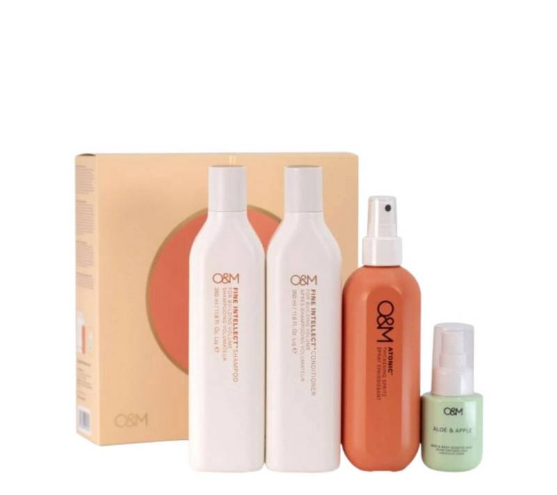 O&M Haarpflege-Set Fine Intellect Volume Gift Set, 4-tlg. von O&M