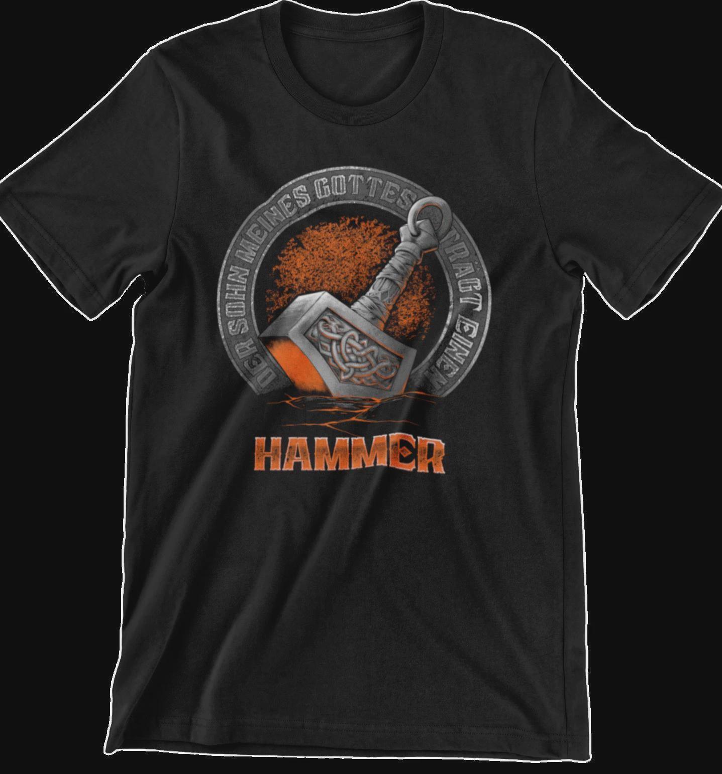 Sohn Odin Thor Hammer Valhalla T - Shirt Vikings Ragnar Wikinger #a14 von O2bShirtShop