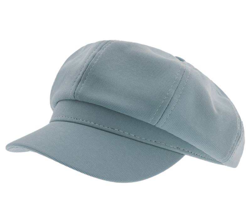 Baker-Boy-Mütze Ballon-Mütze Kopfbedeckung Sommer-Cap Schirm-Mütze 4606M K248137 Grau von O46