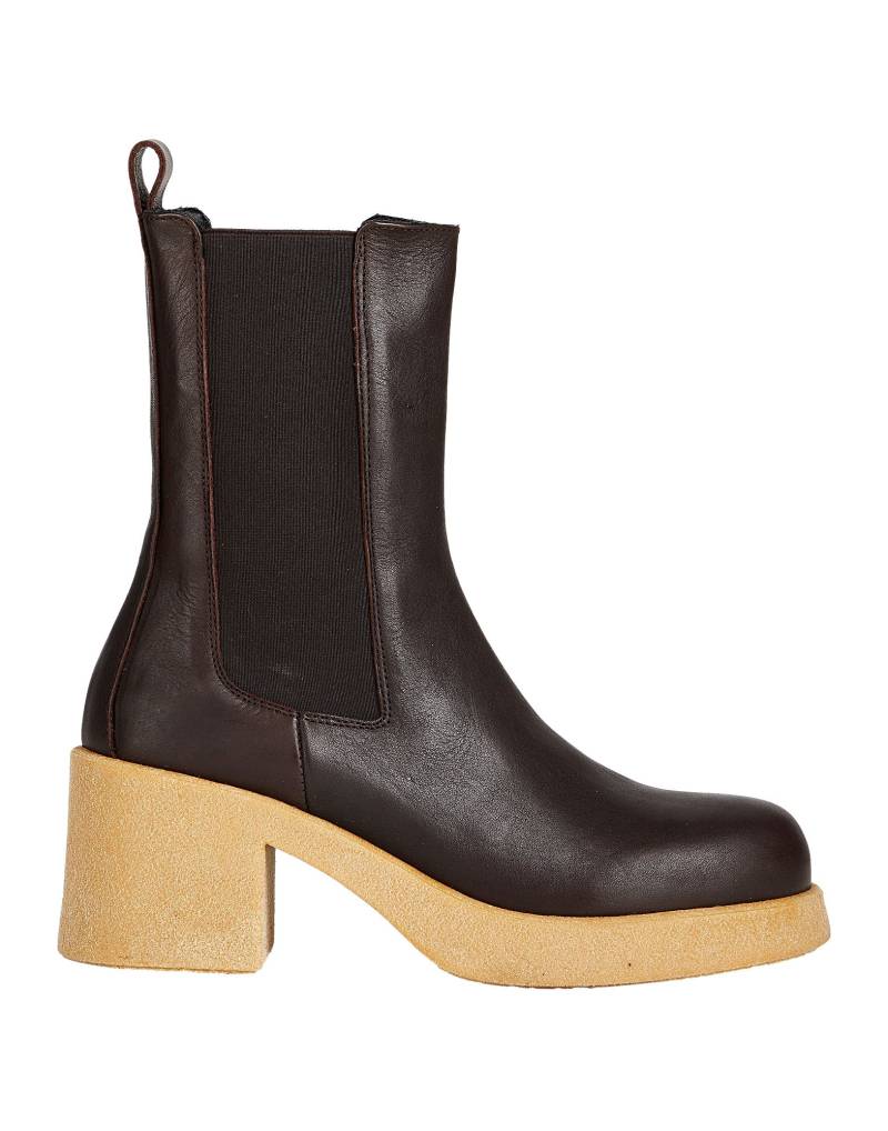 OA NON-FASHION Stiefelette Damen Dunkelbraun von OA NON-FASHION