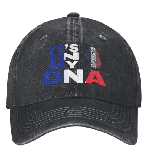 France is In My DNA Gewaschene Baseballkappe mit französischer Flagge, Hip-Hop-Dad-Mützen, Sommermütze für Damen und Herren, Jagd, Sonnenschutz, Snapback-Kappe France is In My DNA Gewaschene Baseballkappe mit französischer Flagge, Hip-Hop-Dad-Mützen, Sommermütze für Damen und Herren, Jagd, Sonnenschutz, Snapback-Kappe von OAAJKOAM