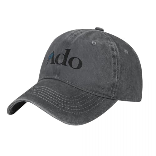 OAAJKOAM ADO Text Blue Rose Logo Baseball Cap Designer Mütze Strandmütze Trucker Cap Geburtstag Luxus Frau Herren von OAAJKOAM