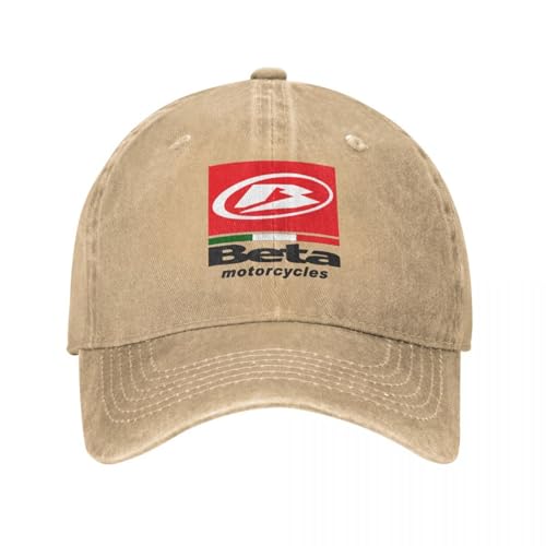 OAAJKOAM Beta Motor Racing Herren Damen Baseball Caps Motorräder Distressed Washed Caps Hut Retro Outdoor Running Golf Snapback Cap von OAAJKOAM