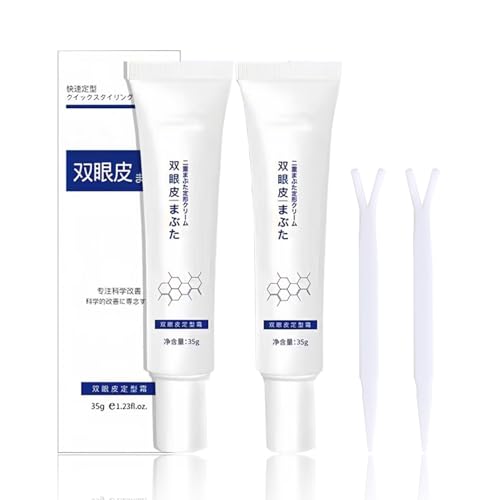 2Pcs Fast-Drying Natural Long-Lasting Eyelid Enhancer, Double Eyelid Defining Cream, Invisible Double-Eyelids Styling Cream, Easy to Remove 2Pcs Fast-Drying Natural Long-Lasting Eyelid Enhancer, Double Eyelid Defining Cream, Invisible Double-Eyelids Styling Cream, Easy to Remove von OADAA
