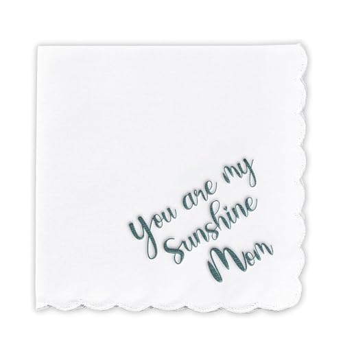 OAEUQ Personalisierte Gestickte Spitze Taschentücher Hochzeit Unverzichtbare Taschentücher Hochzeitstag Brautgeschenke Braut Hochzeit Taschentücher Mutter Hochzeit Taschentücher von OAEUQ