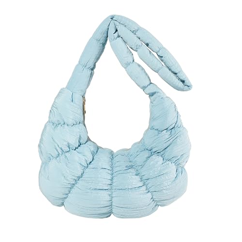 2024 Faltenwolkenbeutel Modelle Farb Umhängetaschen Für Frauen Mädchen Großer Kapazität Riched Knödel Taschen von OAJABBGE