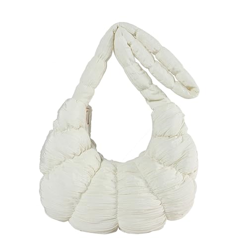 2024 Faltenwolkenbeutel Modelle Farb Umhängetaschen Für Frauen Mädchen Großer Kapazität Riched Knödel Taschen von OAJABBGE