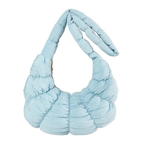 2024 Faltenwolkenbeutel Modelle Farb Umhängetaschen Für Frauen Mädchen Großer Kapazität Riched Knödel Taschen von OAJABBGE