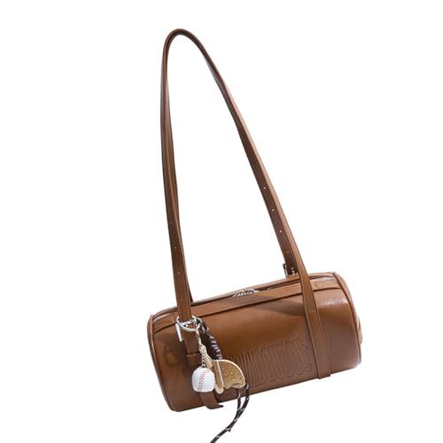 2025 Winterkollektion Frauenzylinder Handtasche Stylische PU Leder Umhängetasche Multifunktionales Crossbody Geldbörse von OAJABBGE