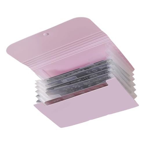 ABS Nails Stamp Plate Organisatoren Buch Hält 10x15 Cm Stempelplatten Tragbares Design Für Nails Artists Und Enthusiasten Abs Nail Stempelhalter von OAJABBGE