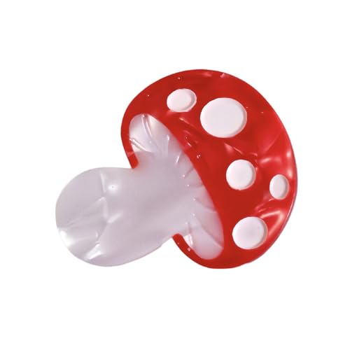 Acetat Acid Pilz Haarclip Starker Frühlings Seitenclip Für Frauen Und Kleines Mädchen Freizeitkleidung Haare Formungszubehör von OAJABBGE