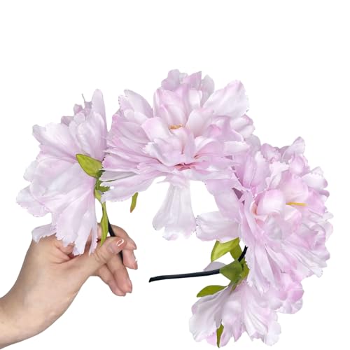 Blumenstirnband Modischer Kopf Hoop Zarte Haarverzierung Friseur Styling Tool Für Kinder Erwachsene Foto Requisiten von OAJABBGE