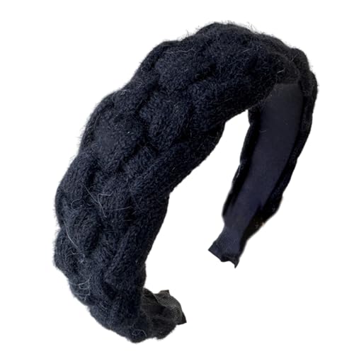 Breit Geflochtenes Stirnband Für Frauen Und Mädchen Stoff Haarbänder Modische Haarzubehörs Stilvolle Kopfbedeckung von OAJABBGE