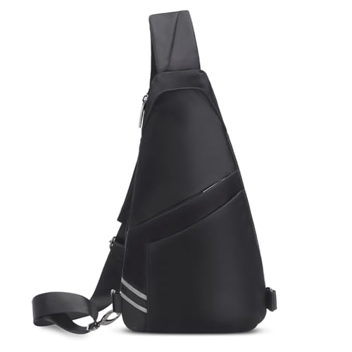 Brusttasche Für Herren Oxford Stoff Umhängetaschen Mit Mehreren Fächern Und Großer Umhängetasche Für Den Täglichen Gebrauch von OAJABBGE