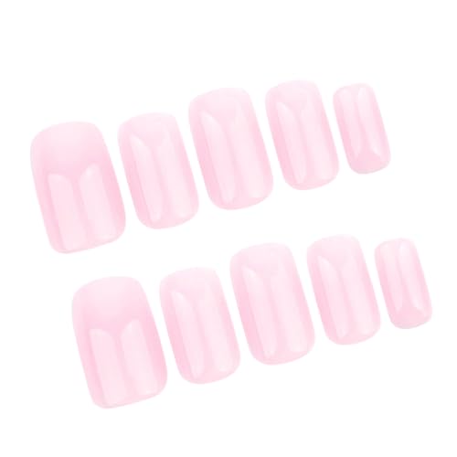 Drücken Auf Nägel Omber Kleben Auf Nägeln Acryl False Nails Kits Wiederverwendbares Finish Vollbedeckung Stick Auf Nägeln Für Frauen von OAJABBGE
