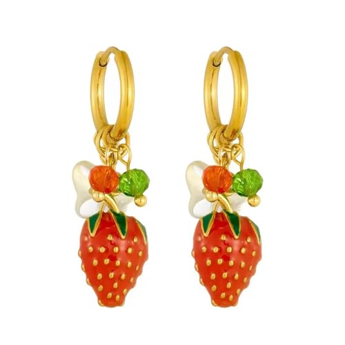 Frau Ohrringe Erdbeerohrschnalel Anhänger Einzigartige Ohren Schmucklegierung Textur Für Passende Mode Outfits Trendy Strawberry Drop Frau Ohrringe Erdbeerohrschnalel Anhänger Einzigartige Ohren Schmucklegierung Textur Für Passende Mode Outfits Trendy Strawberry Drop von OAJABBGE
