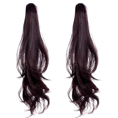 Frauen Perücken Hochtemperaturfaser Perücken Clip In Lockiger Pferdeschwanz Mit Entzückender Detail Trend Clip In Pferdeschwanz Frauen Perücken Hochtemperaturfaser Perücken Clip In Lockiger Pferdeschwanz Mit Entzückender Detail Trend Clip In Pferdeschwanz von OAJABBGE