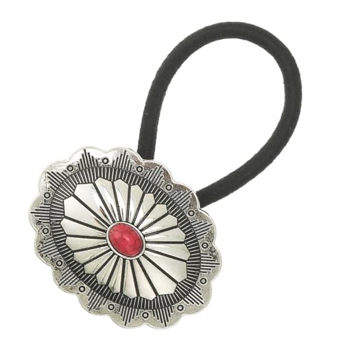 Geschnitzte Blumenhaarkrawatte Für Frauen Haarringe Skinny Drückungen Einfaches Haar Seil Haarbinden Pferdeschwanzhalter Easy Hairstyling von OAJABBGE