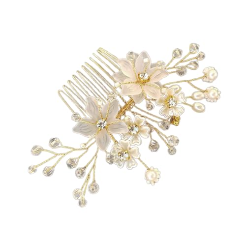 Handgefertigte Kristalle Und Perlen Hochzeitshaarstück Dekoration Haarzubehör Für Braut Und Brautjungfern Täglich Lässigen Gebrauch von OAJABBGE