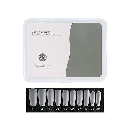Konische Quadratische Nägel Künstliche Nägel Acrylnägel Mandel/quadratische Nagelspitzen 100 Stück Kunstnägel Für Frauen Und Mädchen von OAJABBGE