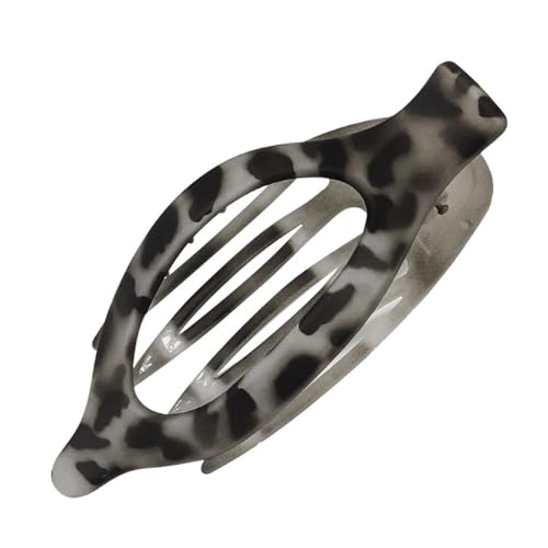 Matte Farbe Flachhaarclip Einfacher Oval Klauen Clip Frauen Mädchen Seite Bangs Barrette Barrette von OAJABBGE