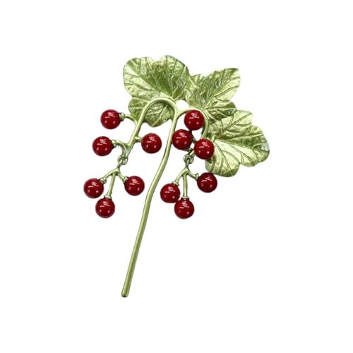 Metal Brosch Pflanze Kleidung Schmuck Schmuck Accessoire Legierung Textur Angemessene Hemden Und Rucksack Deokrating Vintage Plant Brosche von OAJABBGE