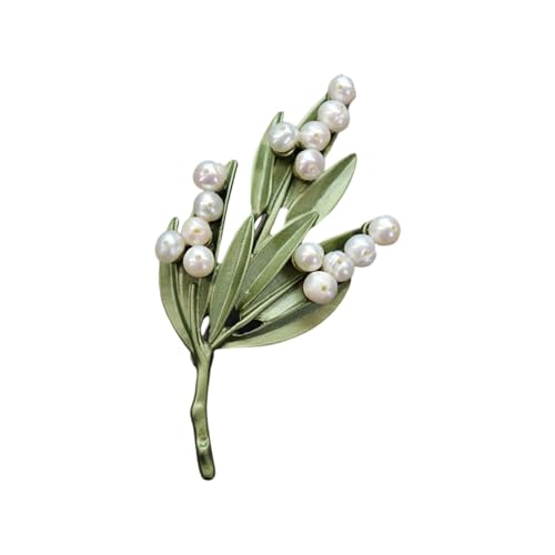 Metal Brosch Pflanze Kleidung Schmuck Schmuck Accessoire Legierung Textur Angemessene Hemden Und Rucksack Deokrating Vintage Plant Brosche von OAJABBGE