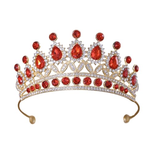 Mode Hochzeitskronen Haarzubehör Elegante Silberkristalle Tiaras Tragbare Geschenke Für Braut Und Trendige Kopfstücke Mit Strasssteinen von OAJABBGE