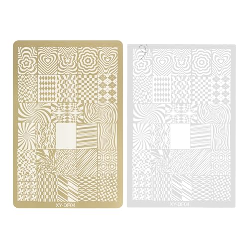 Nägel Kunst Stempel Templat von OAJABBGE