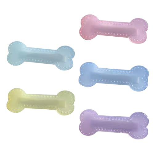 Nette Knochen Haar Clip Für Mädchen Transluzente Gelee Farbe Haarnadel Kinder Haarspangen Teenager Mädchen Seite Clip Kopfschmuck von OAJABBGE