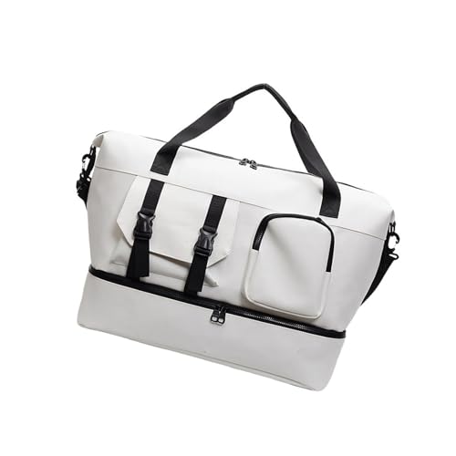 OAJABBGE Fitnesstasche Große Kapazitäts Reisegepäck Fitness Übernachtung Sport Wochenender Für Frauen Und Mann Fitness Reisegepäck Multifunktional Sport Fitnessstudio Training von OAJABBGE