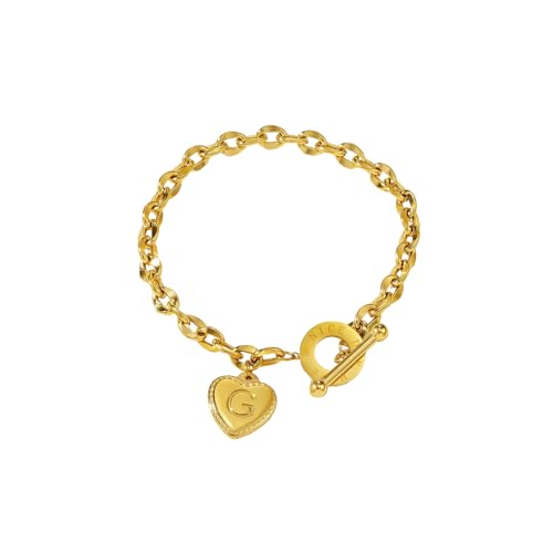 OAJABBGE Mode Herz Des Herzens Von Edelstahlkettenketten Schmuck Täglicher Verschlüsselung Edelstahlkette von OAJABBGE