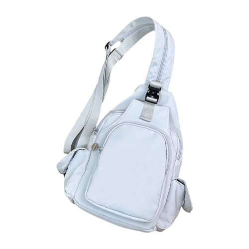 OAJABBGE Mode Unisex Crossbody Bag Backpack Mehrere Fächer Praktische Nylon Umhängetaschen Für Studenten Reisende Frauen Crossbody Geldbeutel von OAJABBGE