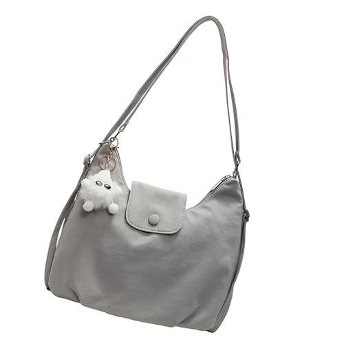 OAJABBGE Rucksackbeutel Mit Abnehmbarem Charme Multi Fach PU Umhängetasche Für Pendeln Von Reisearbeit Multi Pocket Office Rucksack Profis Profis von OAJABBGE