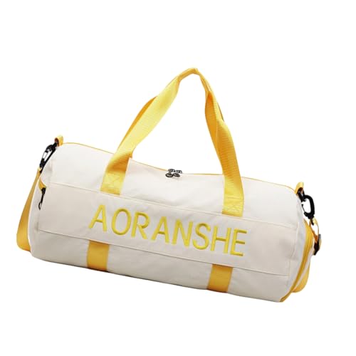 OAJABBGE Sports Fitness Tasche Für Frauen Mädchen Reisen Reisetaschen Leichtes Gewicht An Wochenenden Wasserresistent Über Nacht Taschen Reis von OAJABBGE