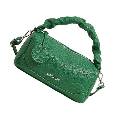 OAJABBGE Stilvolle Leder Crossbody Tasche Für Frauen Tte Schultertasche Mit Abnehmbarem Riemen Und Reißverschluss Schließung Lässiger Clutch Toted Reißverschluss Schulter Kunstleder Geldbörsen von OAJABBGE