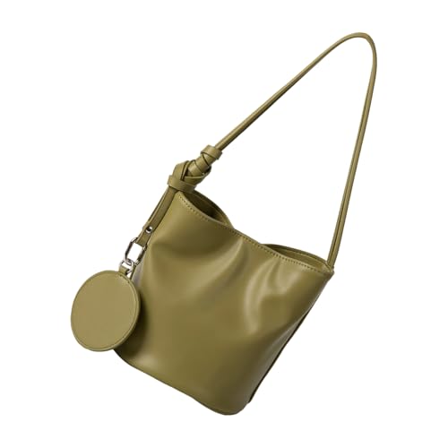 OAJABBGE Stilvolle Schulterhandtasche Premium PU Leder Abnehmbar von OAJABBGE