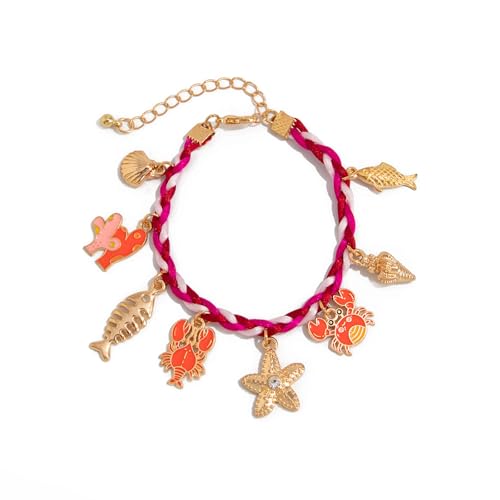 OAJABBGE Trendy Sea Armband Charme Stylish Geflochten von OAJABBGE