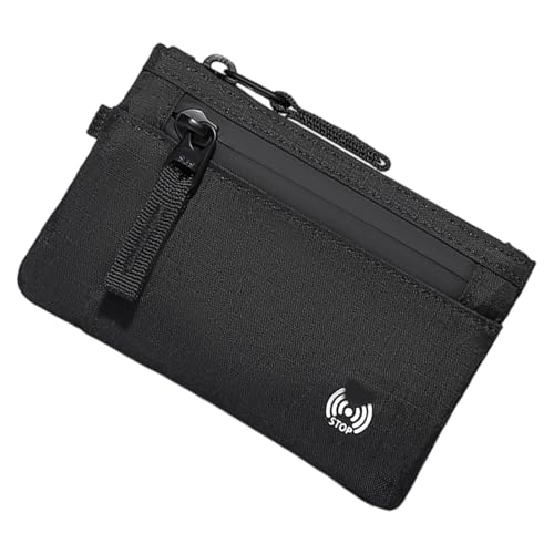 OAJABBGE Zipper Kartenhalter Brieftasche Blockieren Kompakt von OAJABBGE