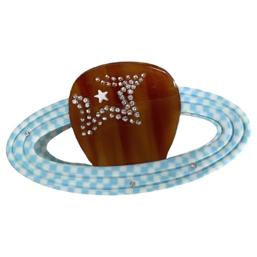 Planet Form Haarclip Für Erwachsene Teenager Kreativkiefer Clip Weibliche Frühling Barrette Pferdeschwanzhalter Die Tägliche Haardekoration von OAJABBGE