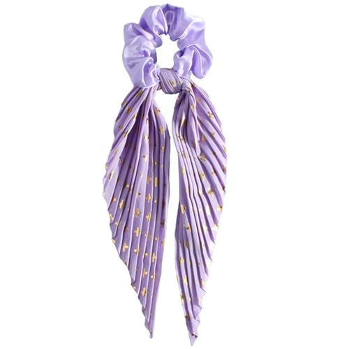 Romantik Blumenband Haar Accessoire Haarverzierung Weiche Stoff Haar Scrunchie Für Frauen Und Mädchen von OAJABBGE