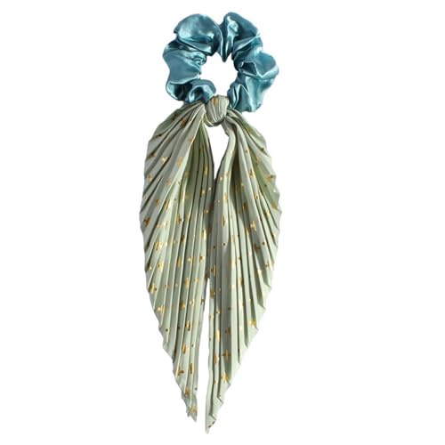 Romantik Blumenband Haar Accessoire Haarverzierung Weiche Stoff Haar Scrunchie Für Frauen Und Mädchen von OAJABBGE